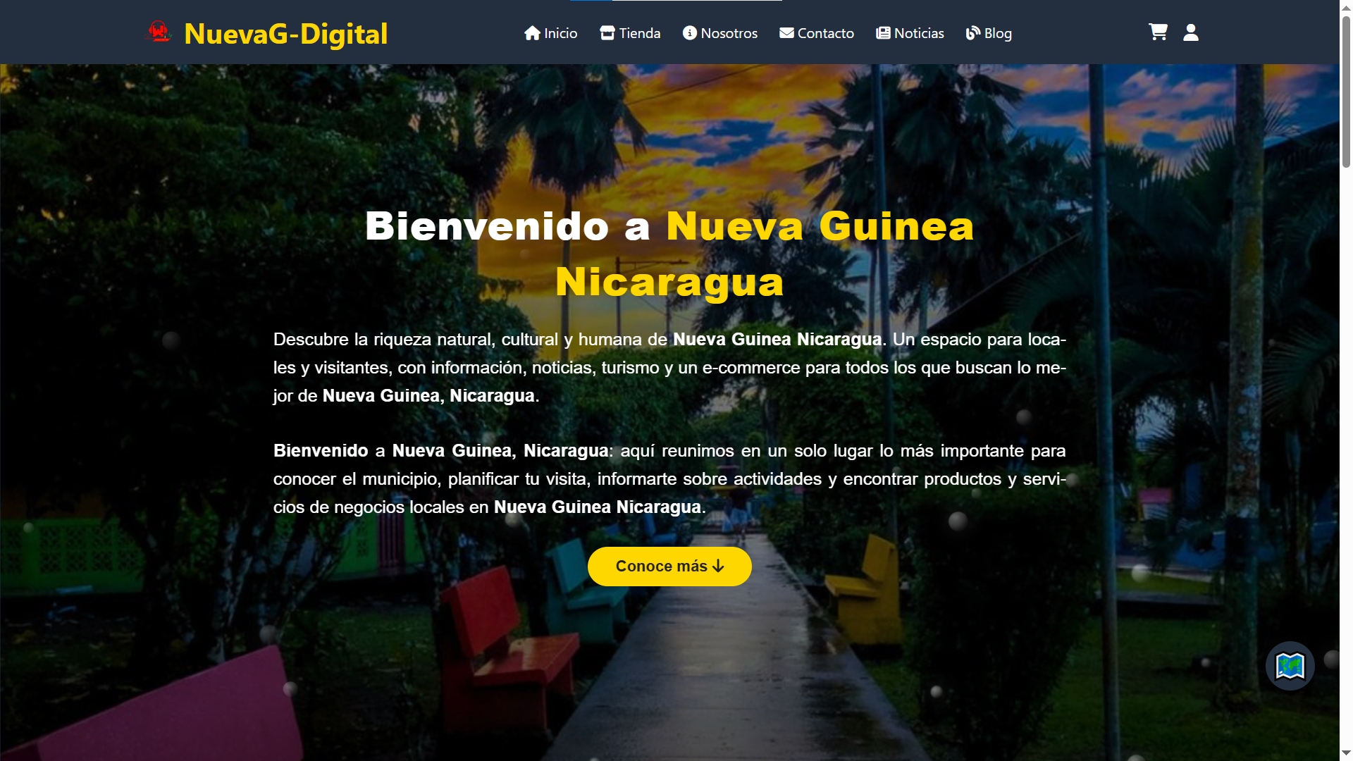 Pagina WEB  comunitaria NuevaG-Digital.